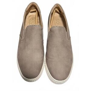 Soul Naturalizer Womens Size 10M Tia Mushroom Smooth Slip-On Sneakers Preowned